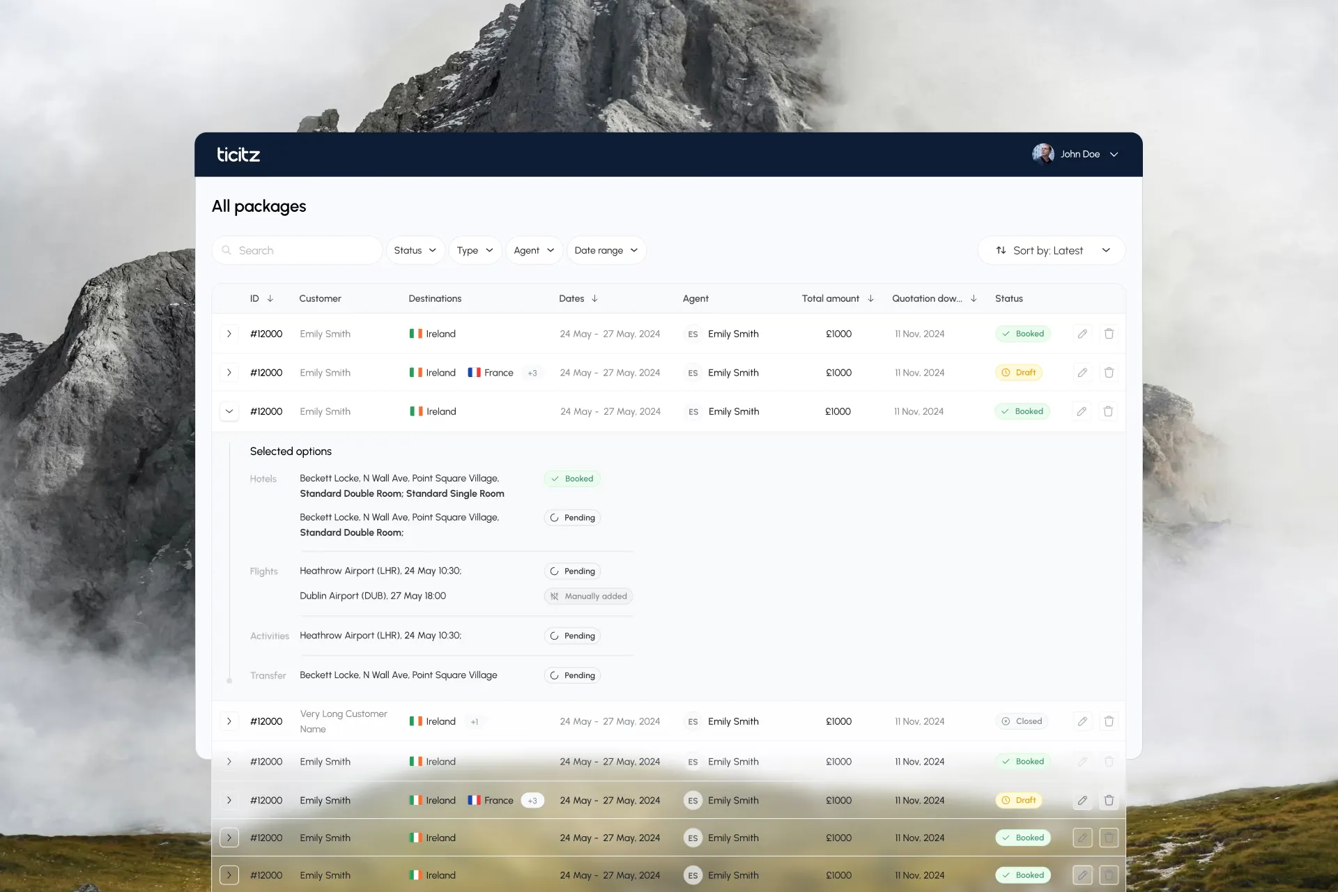 Bedfares booking management